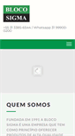 Mobile Screenshot of blocosigma.com.br